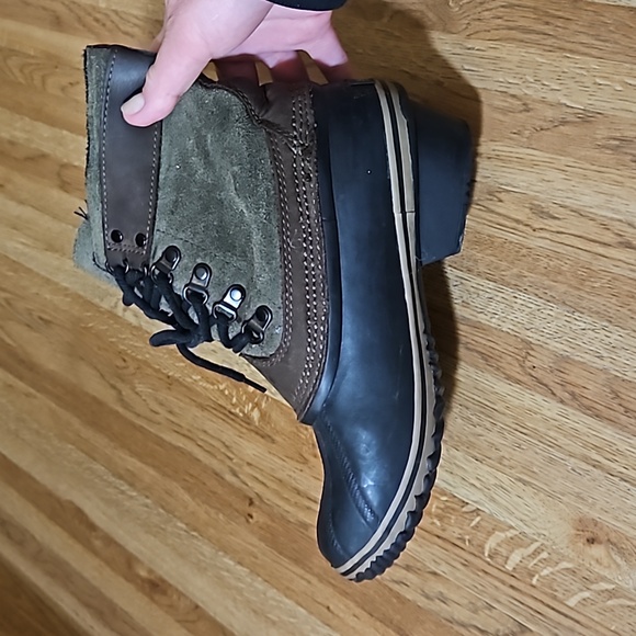 Sorel Rubber Bottoms Winter Boots 7.5 - Picture 7 of 13
